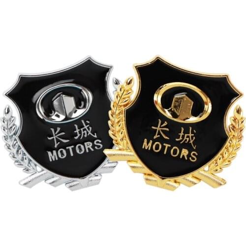 2pc 3D Metal Car Styling Side Window Car Door Sticker Decoration For Great Wall Haval Hover H3 H5