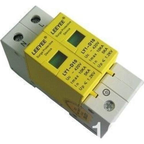 2P 10~20KA Din Rail Surge Protection Lightning Arrester