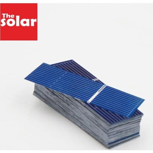 50PCS Solar Panel 5V 6V 12V Mini Solar System DIY For Battery Cell Phone Chargers Portable Solar Cell 52X19mm 0.5V 0.16W