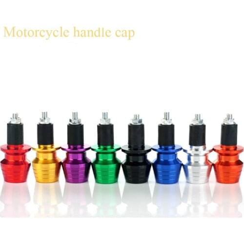 Motorcycle Accessories Moto Scooter Modified Anti-fall CNC Handlebar Ends Bar Ends Fit for Inside Diameter 17mm Handlebar