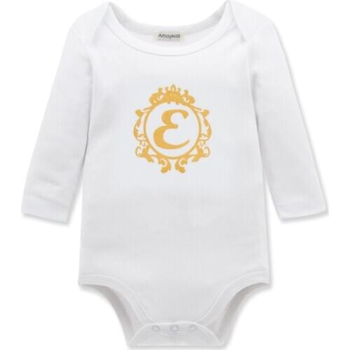 KAVKAS Autumn Baby Boy Bodysuit Cartoon Print 100% Cotton Long Sleeve Newborn Body bebe Jumpsuit Infant Costume Outwear