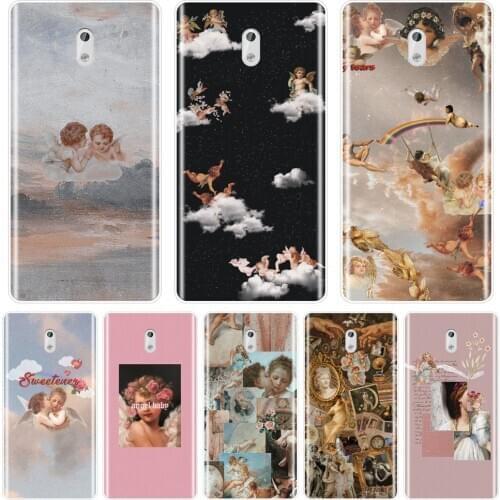 Phone Case For Nokia 1 Plus 2 3 5 6 8 9 Angel Cupid Silicone Back Cover For Nokia 7 Plus X71 X6 Nokia2 Nokia3 Nokia5 Nokia6 Case