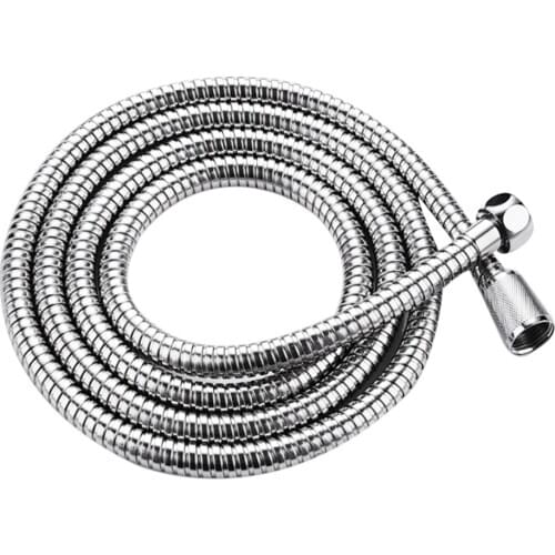 1.5m/2m/2.5 m Stainless Steel Shower Hose Double Buckle Water Pipe Explosion-proof Hose Spring Tube Bathroom Accessories