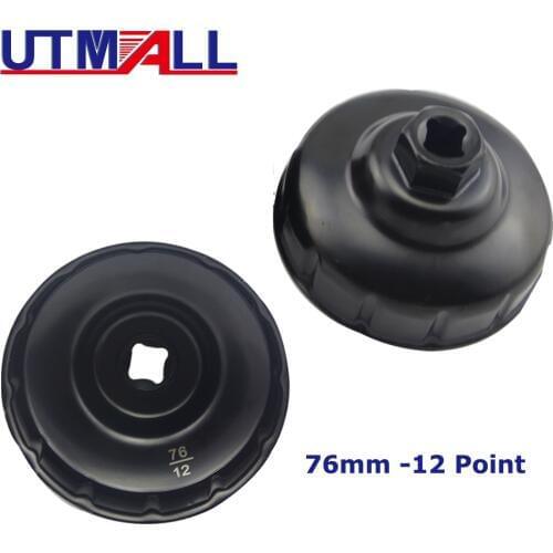 76mm Oil Filter Wrench Removal Tool Spanner For Mercedes Benz Renault wrench 3/8" Drive 12 Point