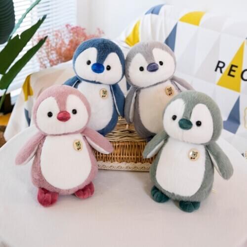 Kawaii 25cm Penguin Plush Toys Doll Simulation Penguin Doll Soft Stuffed Animals Girl for Christmas Children Kids Gift