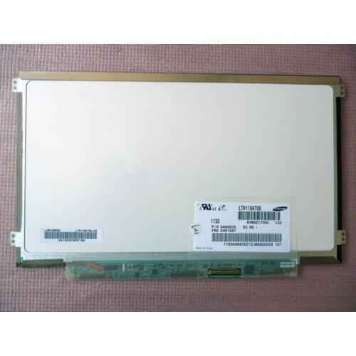 LTN116AT06-L02 LTN116AT06 L02LED Screen Matrix for Laptop 11.6" 1366X768 HD 40Pin Slim Glossy Screen