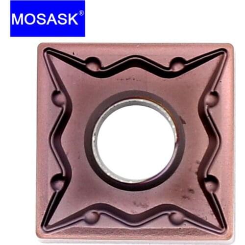 MOSASK 10pcs SNMG 120404 08 12 Turning CNC Stainless Steel Processing Machining Cutting Tools Tungsten Carbide Inserts
