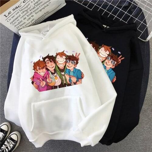 Mens Sweatshirt Karl Jacobs Dream Merch Long Sleeve Autumn Spring Casual Hoodies Boy Blouse Tracksuits Sweatshirts Hoodies Men