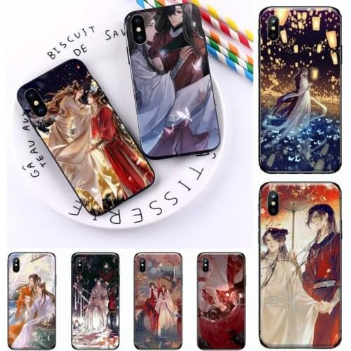 Heaven Officials Blessing anime luxury high quality Phone Case for iPhone 11 12 mini pro XS MAX 8 7 6 6S Plus X 5S SE 2020 XR