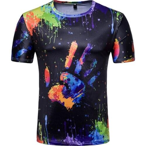 The latest mens/womens 3d T-shirts, high-quality fashion, breathable and comfortable, three-dimensional color printing printin