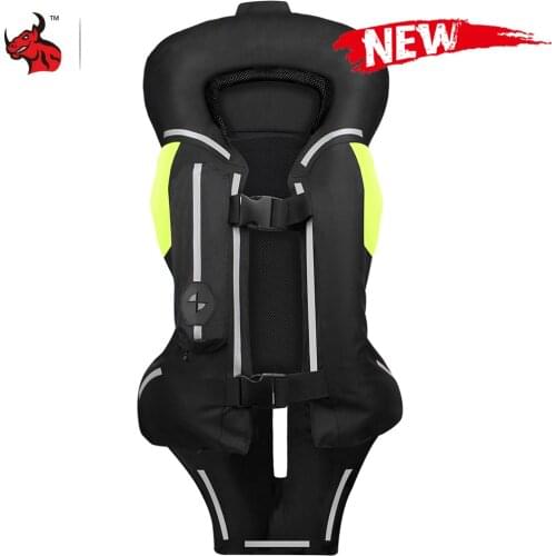 New Reflective Vest Safety Reflective Jacket Motorcycle Jacket Motorcycle Air Bag Moto Airbag Vest Motocross Racing Airbag S-3XL