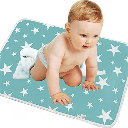 New Star Duck Print Infant Baby Crib Changing Mat Cotton Waterproof Reusable Diaper