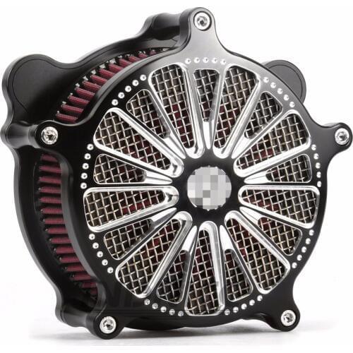 CNC Contrast Cut Domino Air cleaners For harley touring roadking flhr road glide models 17-20, softail 2018-2020 air intakes