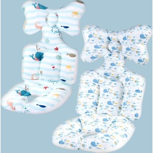 Baby Stroller Liner Baby Car Seat Cushion Cotton Seat Pad Infant Child Cart Mattress Mat Kids Carriage Pram Stroller Accessories