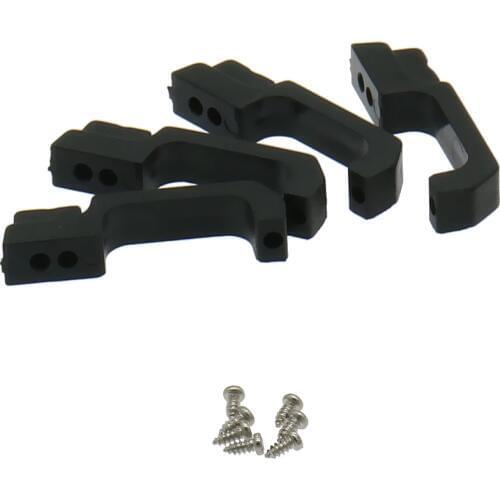 RCAWD Door Handles 4PCS For Rc Hobby Model Car 1/10 Traxxas Trx-4 Rc4Wd D90 D110 Jeep Wrangler T8634 Hopup Parts Alloy