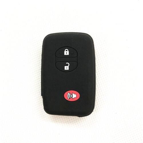 Silicone Car Key Case Cover For Toyota Land Cruiser Prado 150 Camry Prius Crown Aqua For Subaru Foreste 2013 2014