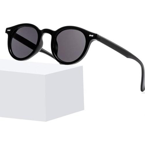 Round Frame Sunglasses Woman Sun Glasses Vintage Shade Eyewear Clear Lens Retro Unisex Eyewear Oculos feminino Steampunk Gafas