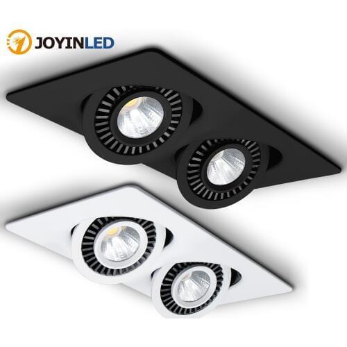 Dimmable LED Downlight 10W 14W 20W 24W Recessed Ceiling Lamp 360 Degree Rotation Spot lights For Indoor