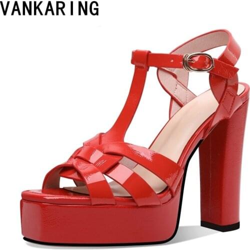 Women pumps nightclub sandals ultra fashion bride shoes super high heels sandals pump patent leather platform brand summer shoes