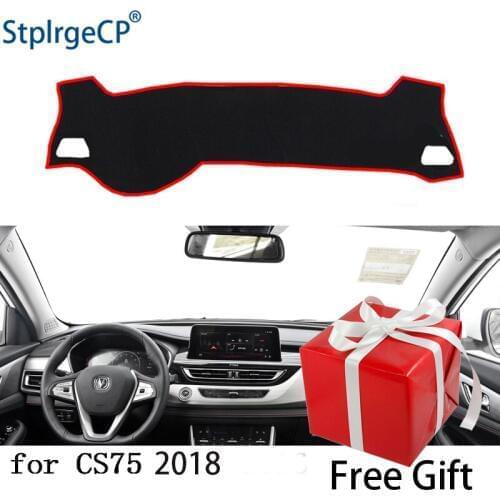 For changan CS75 2017 2018 dashboard mat Protective pad Shade Cushion Pad interior sticker car styling accessories