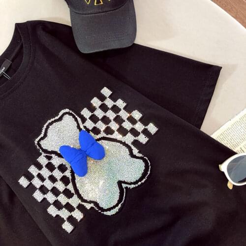 Cotton 2021 Korean Version Japanese College Cute Girl Harajuku Port Style Short-sleeved T-shirt Loose Top