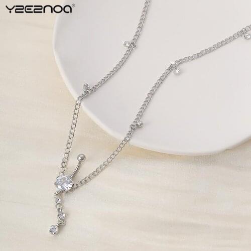 1pc Women Party Dress Waist Chain Punk Belts Waistband Body Piercing Jewelry Belly Button Body Chain