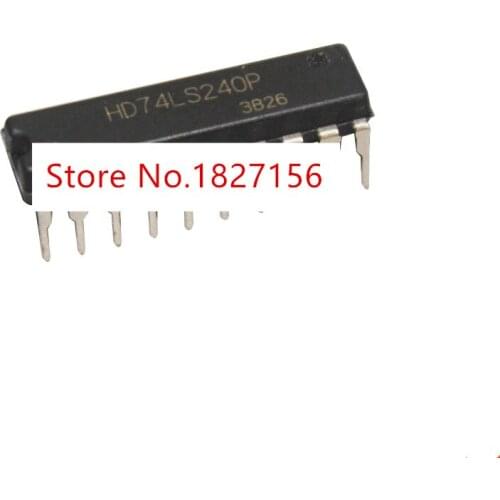 10Pcs SN74LS240N 74LS240 DIP-20 In Stock OCTAL BUFFER/LINE DRIVER WITH 3-STATE OUTPUTS IC NEW