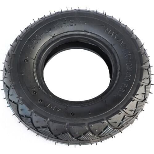 2.50-4 Tire and Inner Tube 2.50-4" for Hand Truck/Utility Cart Gas & Electric Scooter Bike Gas Scooter Bike Motor