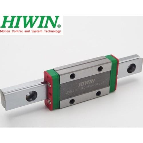 8pcs Original Hiwin linear guide MGN9 -400mm+8pcs MGN9H block
