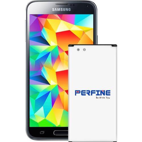 Perfine 2pcs Battery S5 G900f 3500mAh Battery for S5 Sam sung G alaxy S5 i9600 with NFC function