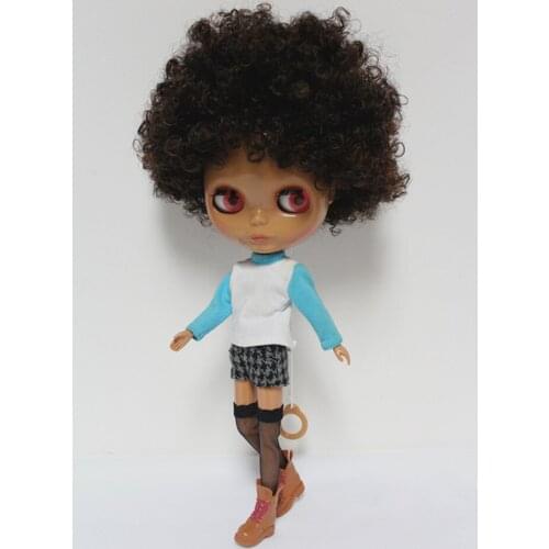 Free Shipping Top discount 4 COLORS BIG EYES DIY Nude Blyth Doll item NO. 129 Doll limited gift special price cheap offer toy