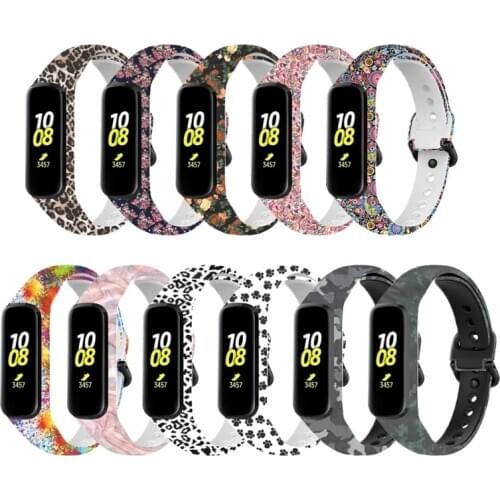 Colorful Silicone Straps For Samsung Galaxy Fit 2 SM-R220 Bracelet Replacement Watchband Protective Film For Galaxy Fit2 Correa