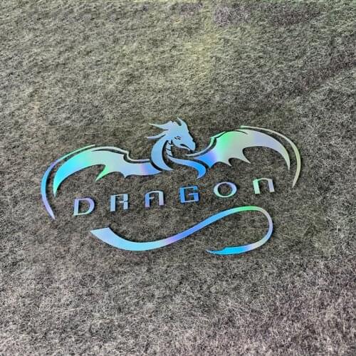 Mars Exploration Project SPACEX Dragon Spaceship Auto Exterior Decorate Applique Car Window Body Sticker Decals