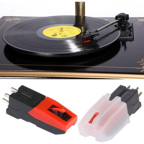 Vinyl Record Turntable Stereo Ceramic Pickup Cartridge Stylus Phonographs Supply