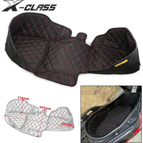 Motorcycle Rear Seat Bucket Cushion Storage Bag Luggage Pad Accessories for YAMAHA XMAX 300 2013-2015 2016 2017 2018 2019 2020