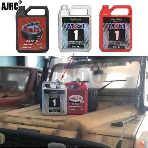 MJRC Simulation Metal Engine Oil Barrel For 1/10 RC Crawler Car TRX4 Defender Bronco RC4WD D90 D110 Axial Scx10 90046 RR10 TRX-4