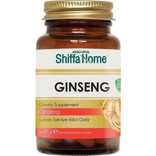Shiffa home (Aksuvital) Kırmızı ginseng 850 mg 60 kapsül