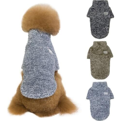 Dog Cat Sweater Hoodie Preppy Style Coat Jacket Pet Puppy Winter Warm Clothes Apperal for Dogs Cats Small Medium
