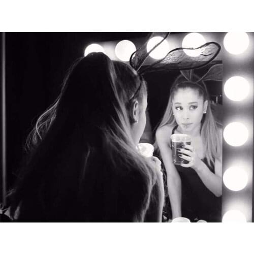 Ariana Grande Printed Fabric 11CT Cross Stitch Embroidery Complete Kit DMC Threads Handicraft Handmade Hobby Knitting Sales