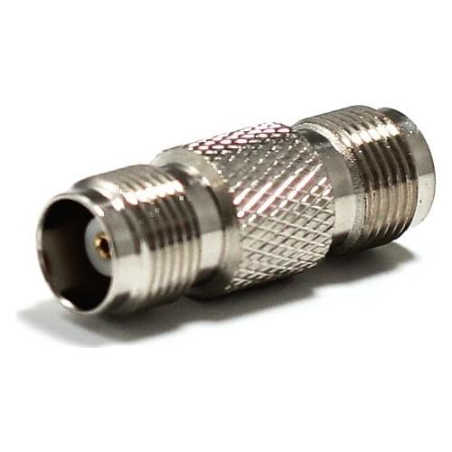 1pc TNC Female Jack switch Female Jack RF Coax Adapter convertor Straight Nickelplated NEW wholesale