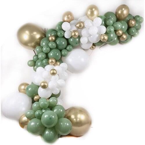 149 Pcs DIY Balloon Arch Kit,Olive Green Balloon Garland,for Baby&Bridal Shower,Birthday Party,Wedding,Anniversary Party