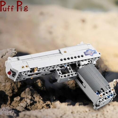 307pcs Building Blocks The Click Gun Model Assembled Toys Simulation CS Adventure Game Gifts for Boys Wholesale