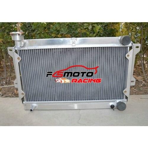 Aluminum Alloy Radiator For MAZDA R100/FAMILIA 1000/1200/1300 10A/12A WANKEL 1969-1973 70 71 72 MT Manual