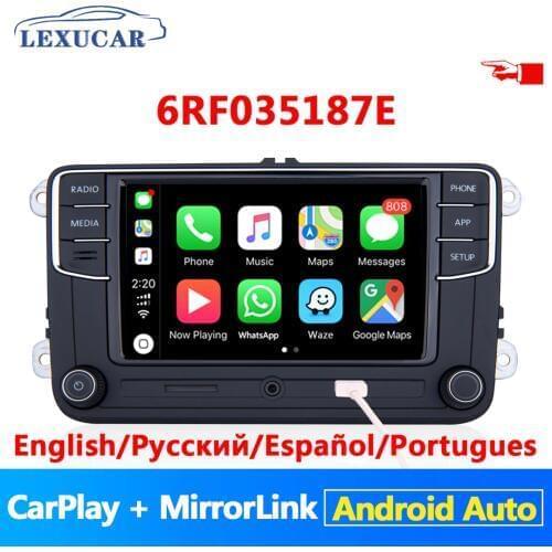 LEXUCAR RCD330 Plus RCD330G R340G Android Auto Carplay 6RF 035 187E Car Radio For VW Golf 5 6 Jetta MK6 CC Tiguan Passat Polo