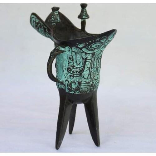 Bronzeware, colecao China Bronzeware Faca grande moeda