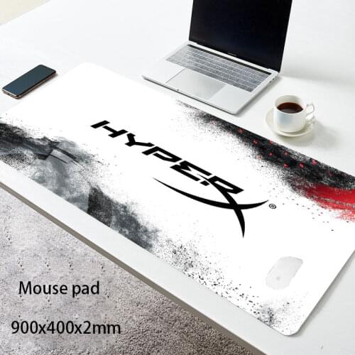 HyperX logo Mouse pad 900x400 Fury Professional E-sports gamers speed mini pc Gaming Rubber keyboard laptop mouse pad carpet mat