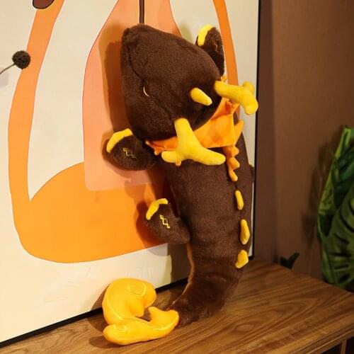 Game Genshin Impact Zhong Li Dragon Plush Doll Pillows 68CM Anime Cosplay Costume Props Accessories Cartoon Bolster Walnut