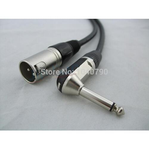 6.5/6.35/6.3 to male you line Canon line microphone cable XLR 3Pin Mic Cable Cord 1M 3.2ft