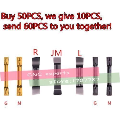 10pcs Carbide Inserts MGMN150 MGMN200 MGMN250 MGMN300 MGMN400 MGMN500-JM/R/L/G/M Insert Grooving Blade cnc lathe cutter