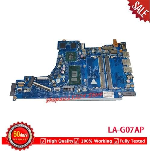 CSL50/CSL52 LA-E801P mainboard for HP 15BS 15-BS 15-bs060wm 15T-BS Laptop Motherboard SR341 I7-7500U
